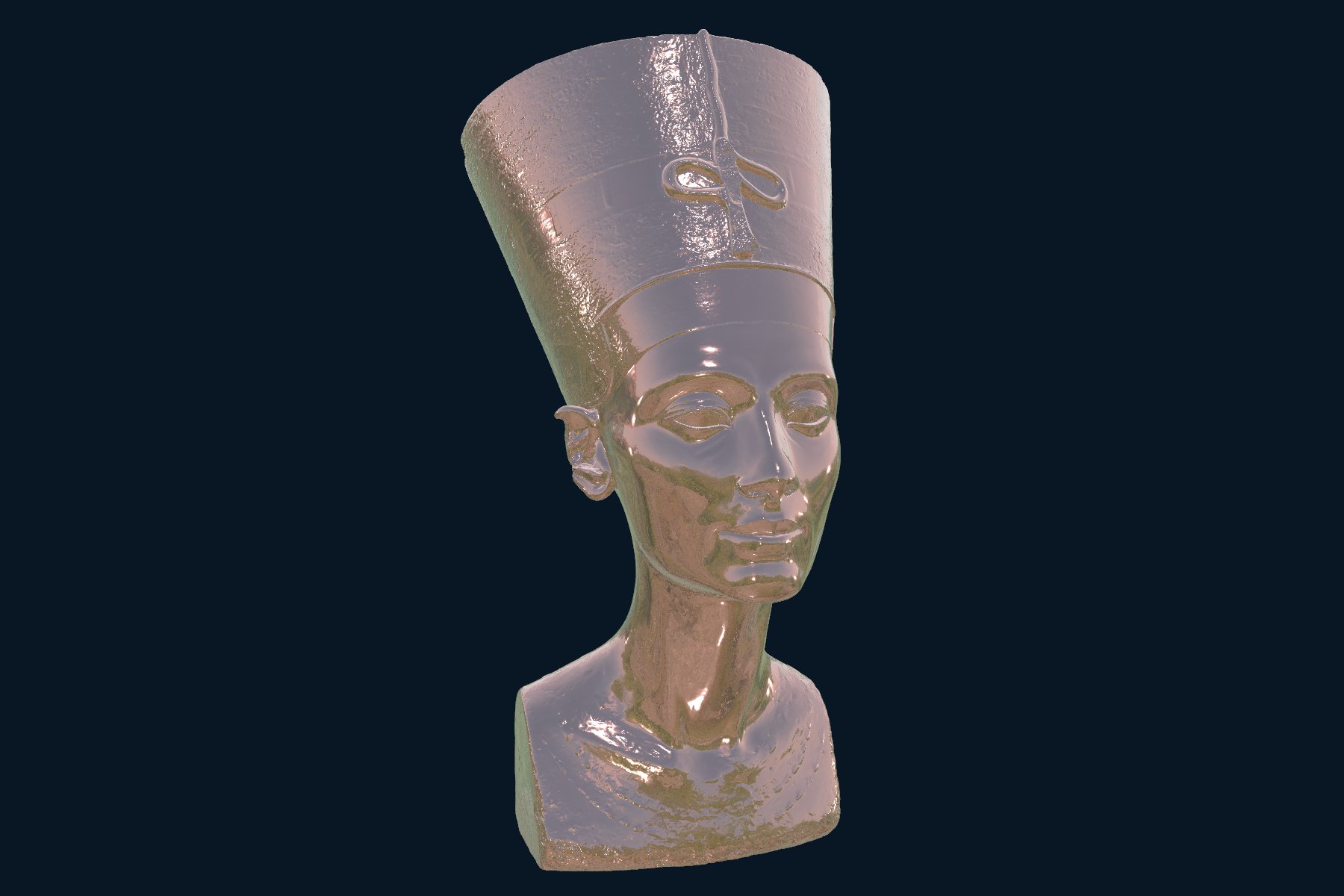 Physically based rendering created with PyVista